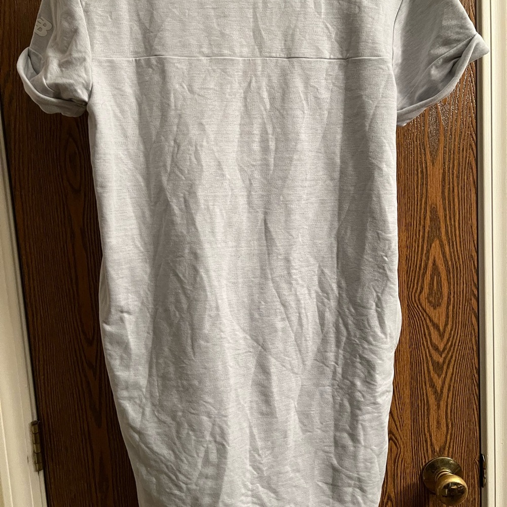 New Balance Gray T-Shirt Dress - Picture 6 of 7